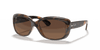 [Brown/Grey Gradient Lenses, Polished Havana Frame]