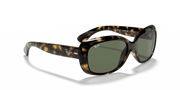 Green Lenses, Polished Light Havana Frame