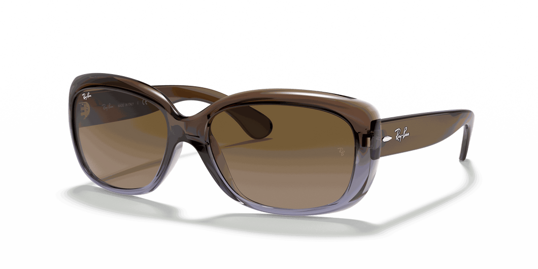 [Brown Gradient Lenses, Polished Brown Frame]