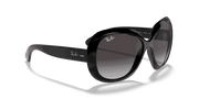 Grey Gradient Lenses, Polished Black Frame