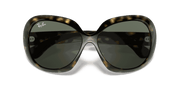 Green Classic Lenses, Polished Light Havana Frame