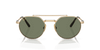 [Green Lenses, Polished Arista Gold Frame]