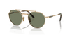 [Green Lenses, Polished Arista Gold Frame]