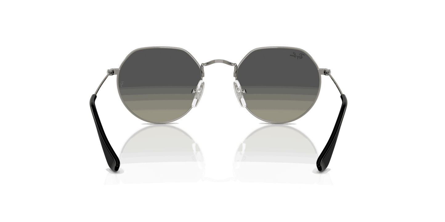[Grey Gradient Lenses, Polished Gunmetal Frame]