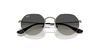 [Grey Gradient Lenses, Polished Gunmetal Frame]