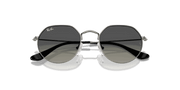 Grey Gradient Lenses, Polished Gunmetal Frame