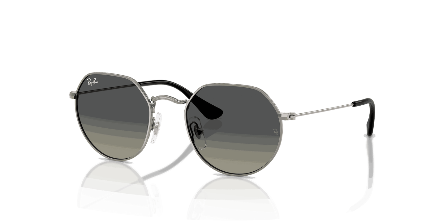 [Grey Gradient Lenses, Polished Gunmetal Frame]
