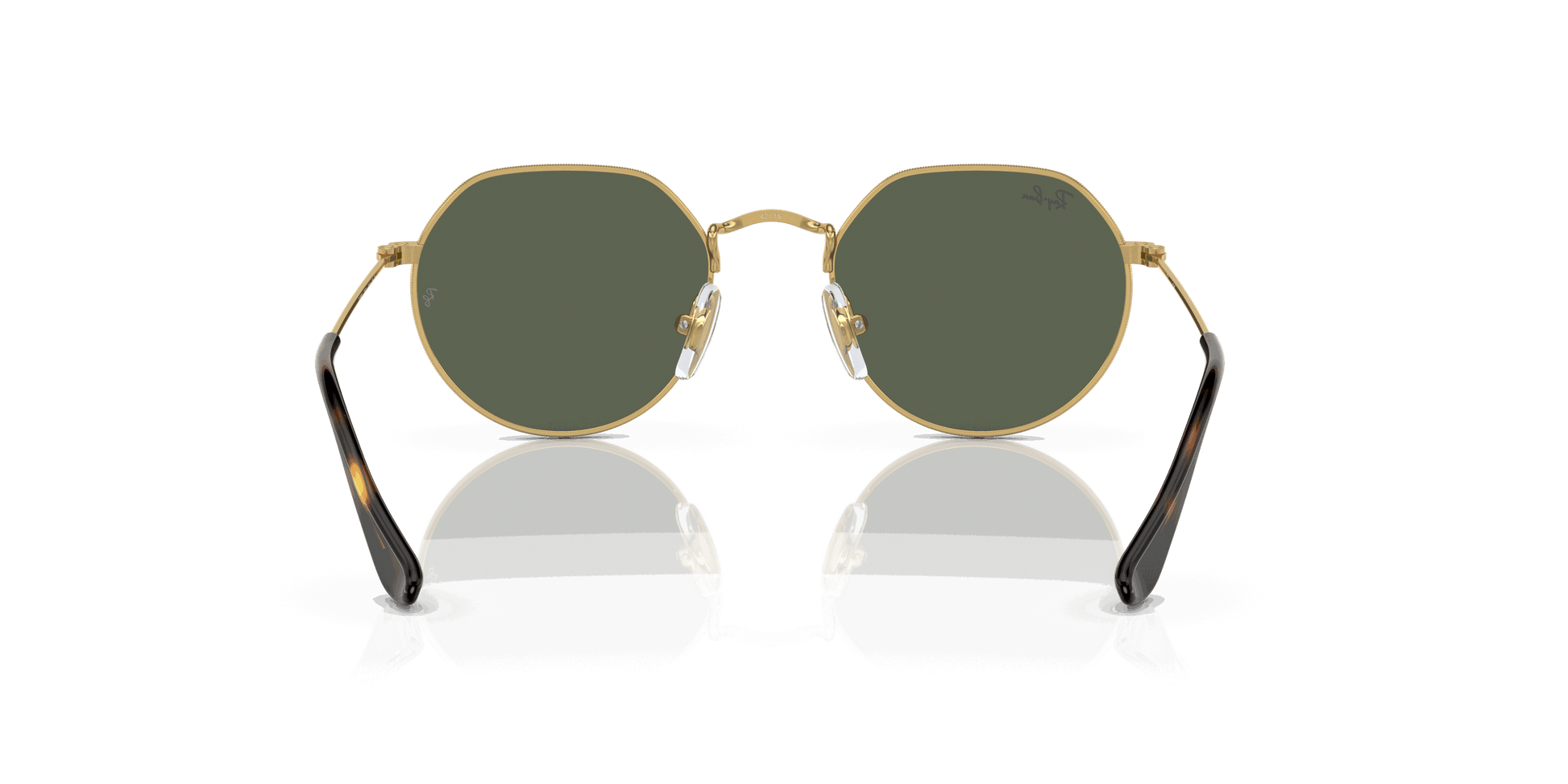 [Green Lenses, Polished Arista Gold Frame]