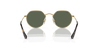 [Green Lenses, Polished Arista Gold Frame]