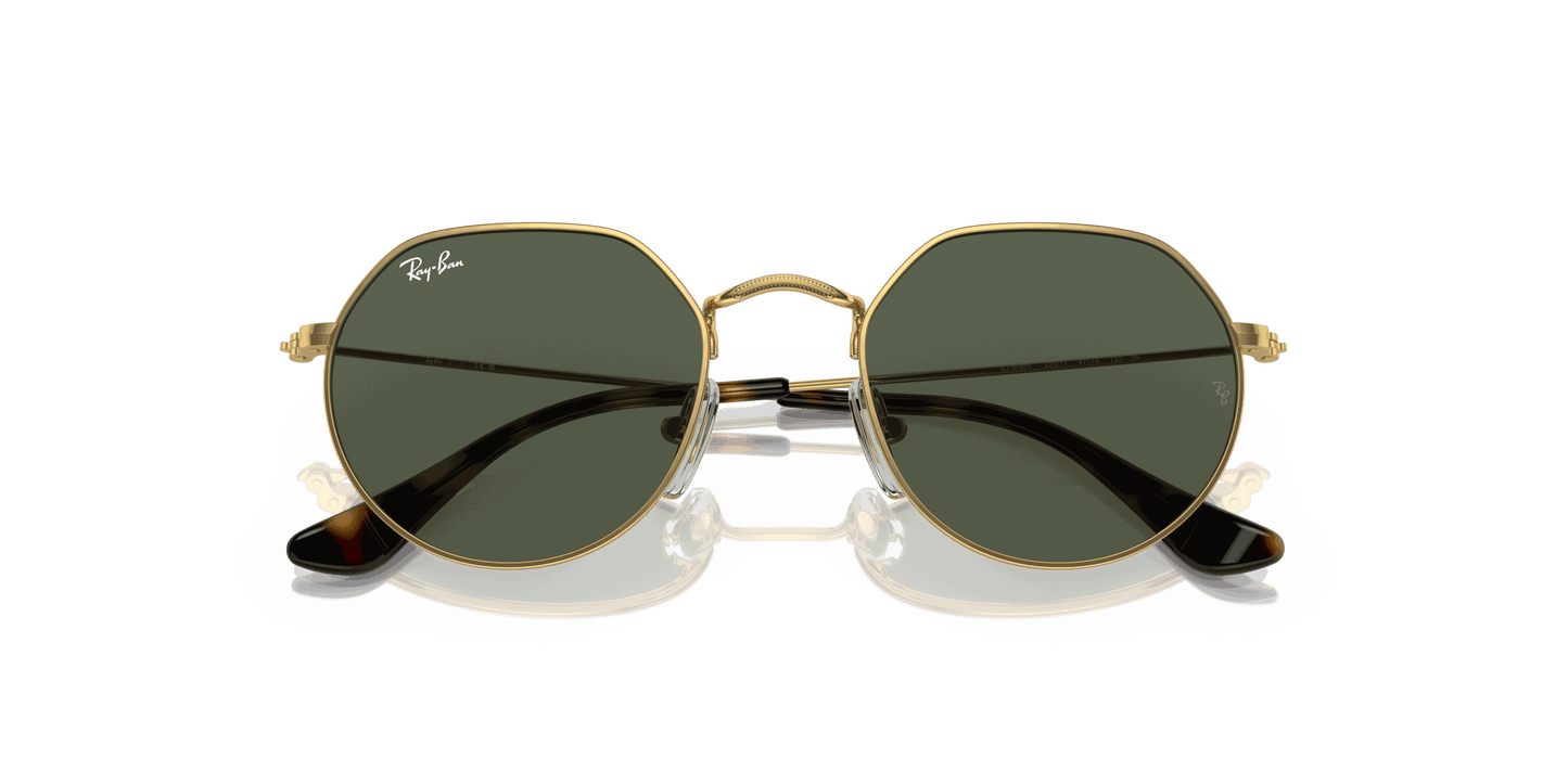 [Green Lenses, Polished Arista Gold Frame]