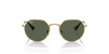 [Green Lenses, Polished Arista Gold Frame]