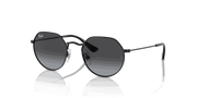 Grey Gradient Lenses, Polished Black Frame