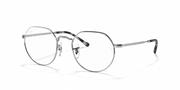 Clear Lenses, Polished Silver Frame