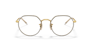 Clear Lenses, Matte Gold Frame