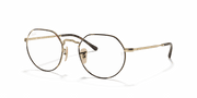 Clear Lenses, Polished Havana On Gold Frame