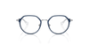 [Clear Lenses, Polished Blue On Silver Frame]