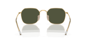 Green Lenses, Polished Arista Gold Frame