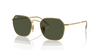 [Green Lenses, Polished Arista Gold Frame]