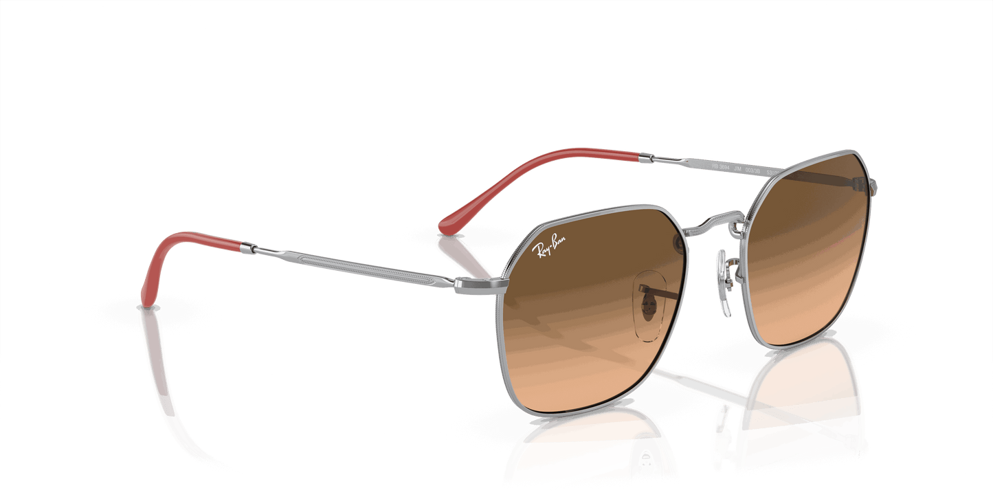 [Pink/Black Lenses, Polished Silver Frame]