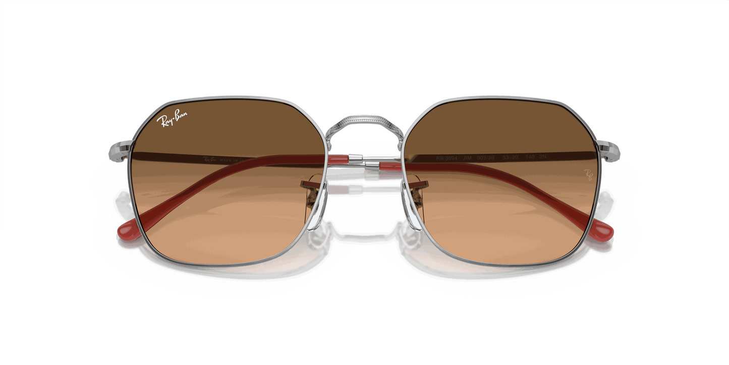 [Pink/Black Lenses, Polished Silver Frame]