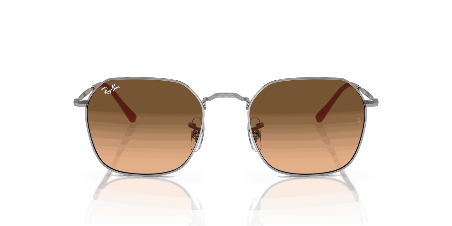 [Pink/Black Lenses, Polished Silver Frame]