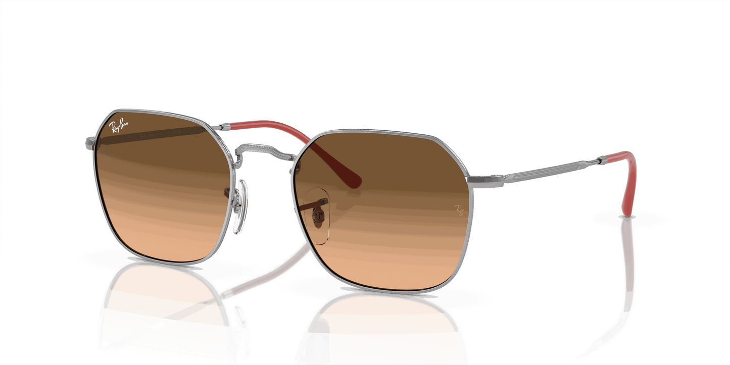 [Pink/Black Lenses, Polished Silver Frame]