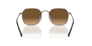 Brown Lenses, Polished Gunmetal Frame