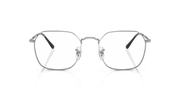 Clear Lenses, Polished Silver Frame