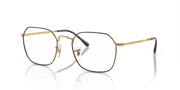 Clear Lenses, Polished Havana On Gold Frame