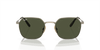 [Green Lenses, Polished Arista Gold Frame]