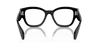 [Clear Lenses, Polished Black Frame]