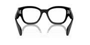 Clear Lenses, Polished Black Frame