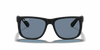 [Blue Lenses, Matte Rubber Black Frame]