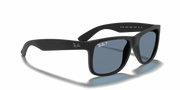 Dark Blue Lenses, Matte Rubber Black Frame