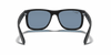 [Dark Blue Lenses, Matte Rubber Black Frame]