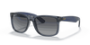 [Grey Lenses, Polished Transparent Blue Frame]