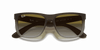 [Green Gradient Lenses, Matte Brown Frame]