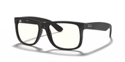 Clear Lenses, Matte Rubber Black Frame