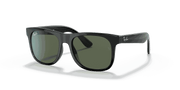 Dark Green Lenses, Polished Black Frame