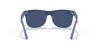 [Dark Blue Lenses, Matte Transparent Blue Frame]