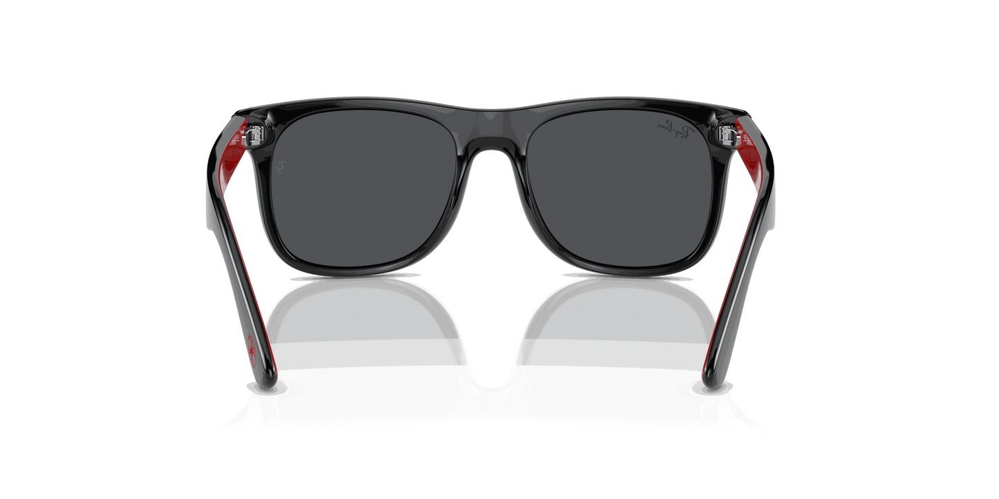 [Dark Grey Lenses, Polished Black Frame]