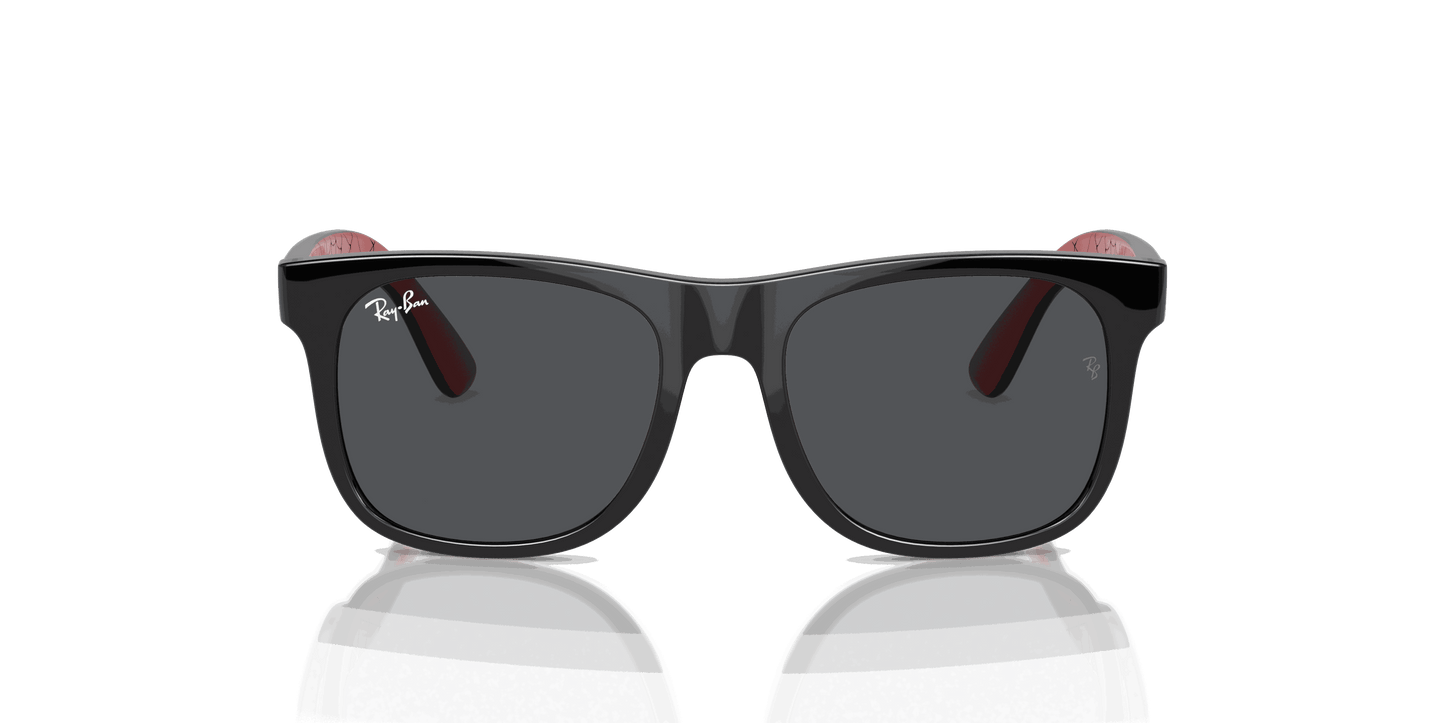 [Dark Grey Lenses, Polished Black Frame]