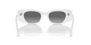 Grey Lenses, Polished White Frame