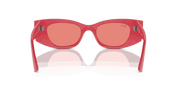 Pink Lenses, Polished Red Cherry Frame