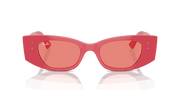 Pink Lenses, Polished Red Cherry Frame