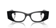 Clear Lenses, Polished Black Frame