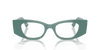 [Clear Lenses, Polished Algae Green Frame]