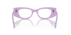 [Clear Lenses, Polished Lilac Frame]