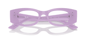 Clear Lenses, Polished Lilac Frame