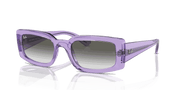 Light Grey Lenses, Polished Transparent Violet Frame